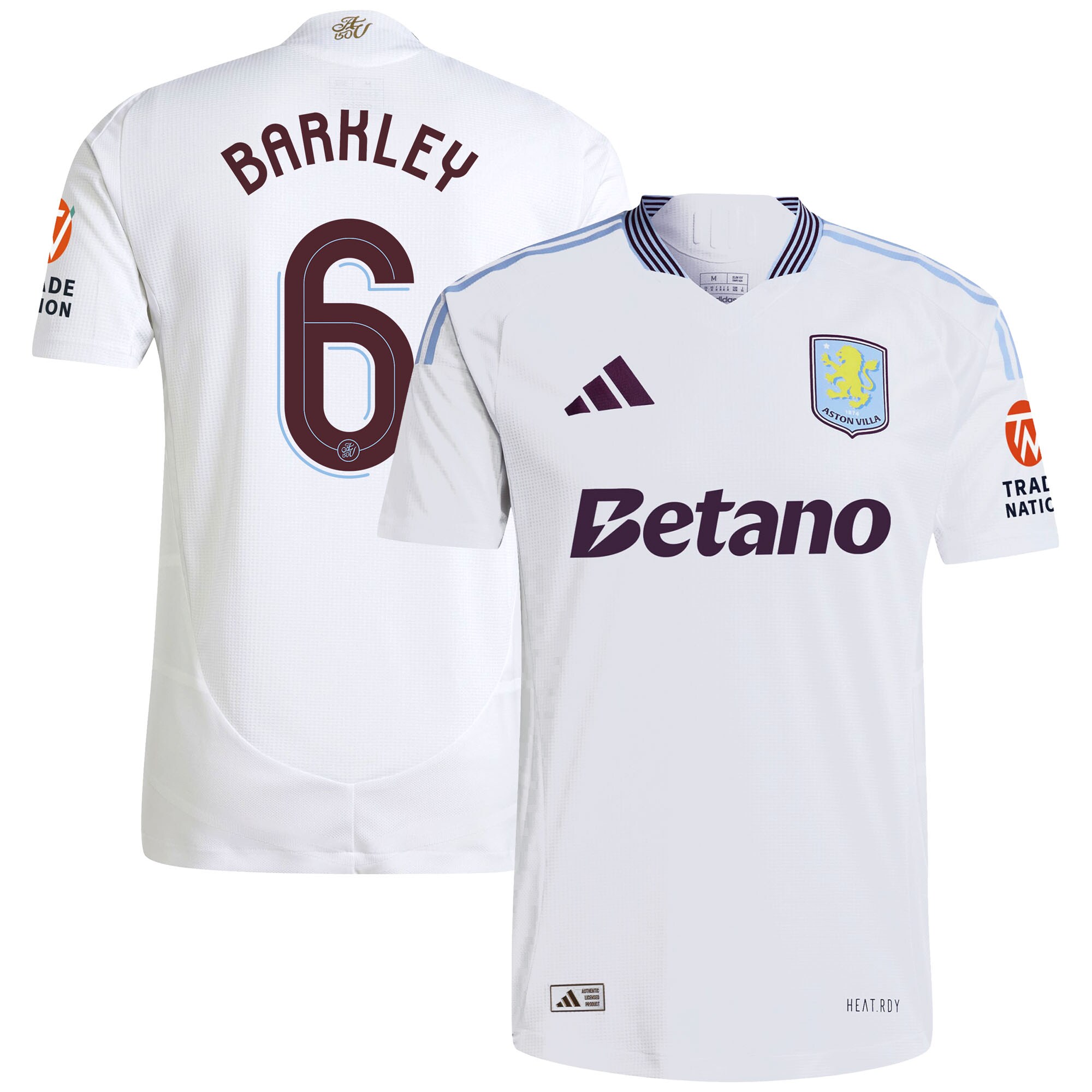aston villa adidas away authentic shirt 2024-25 with barkley 6 cup printing Collection | Aston Villa Shop Official Jerseys