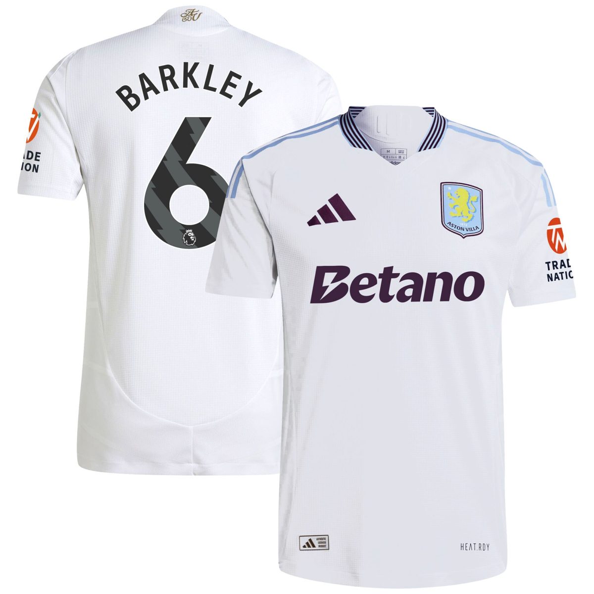 aston villa adidas away authentic shirt 2024-25 with barkley 6 printing Collection | Aston Villa Shop Official Jerseys