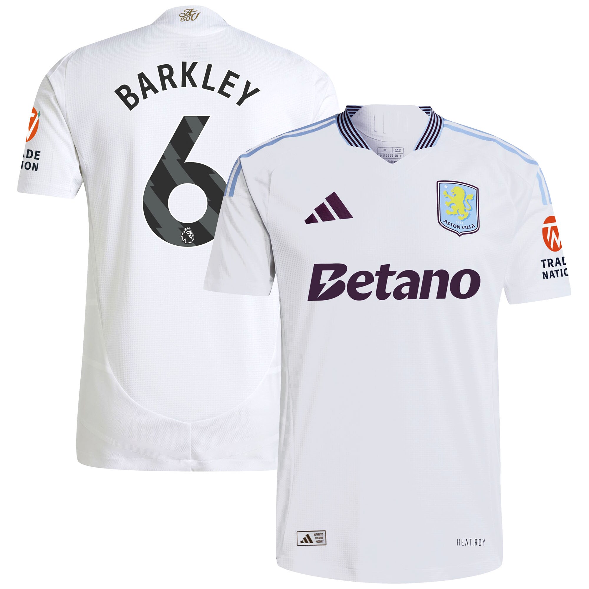 aston villa adidas away authentic shirt 2024-25 with barkley 6 printing Collection | Aston Villa Shop Official Jerseys