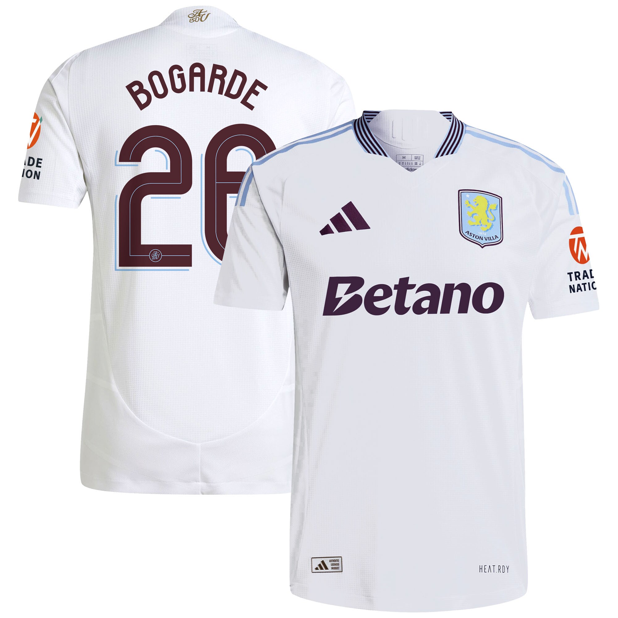 aston villa adidas away authentic shirt 2024-25 with bogarde 26 cup printing Collection | Aston Villa Shop Official Jerseys