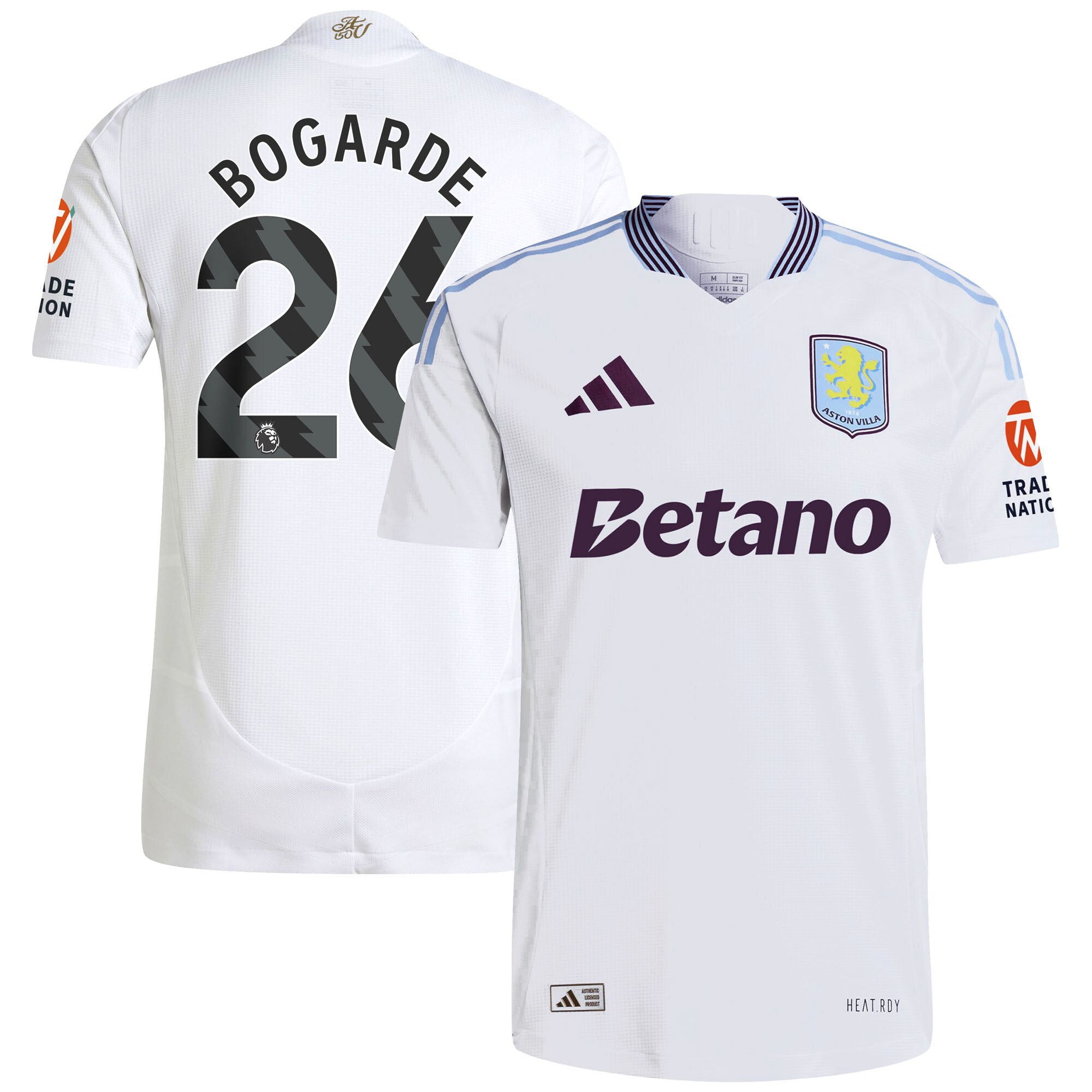 aston villa adidas away authentic shirt 2024-25 with bogarde 26 printing Collection | Aston Villa Shop Official Jerseys