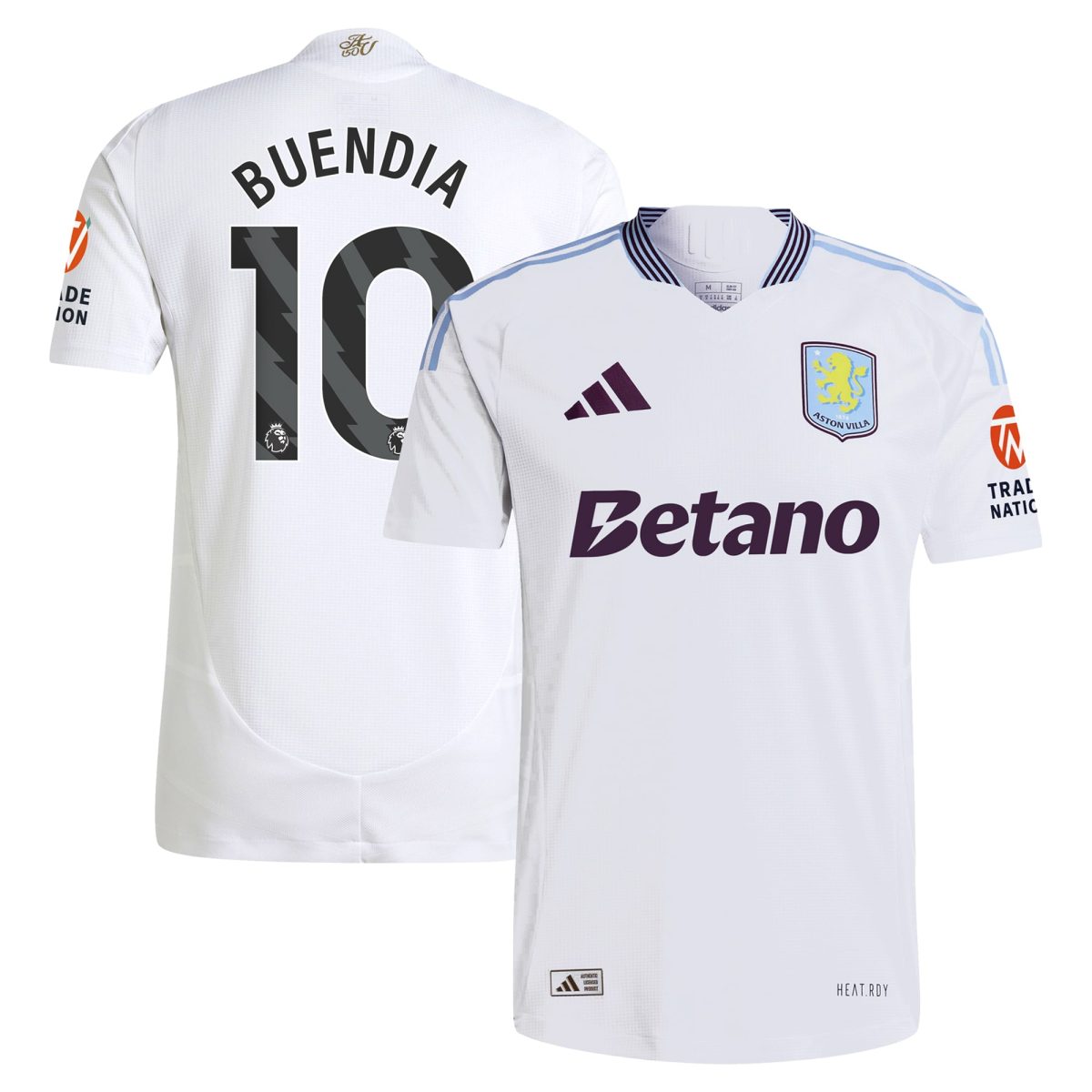 aston villa adidas away authentic shirt 2024-25 with buendia 10 printing Collection | Aston Villa Shop Official Jerseys
