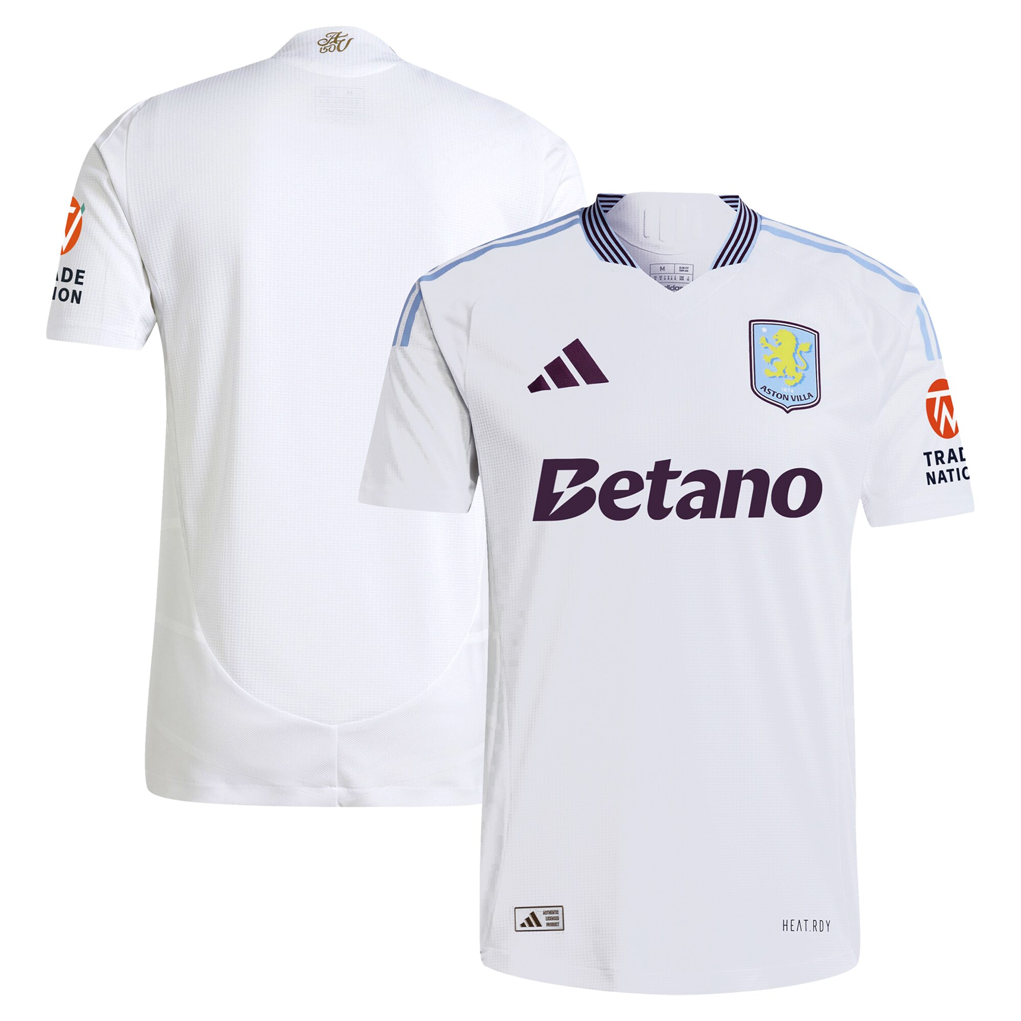 aston villa adidas away authentic shirt 2024-25 with custom printing Collection | Aston Villa Shop Official Jerseys