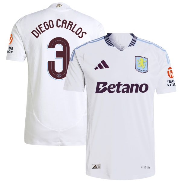 aston villa adidas away authentic shirt 2024-25 with diego carlos 3 cup printing Collection | Aston Villa Shop Official Jerseys