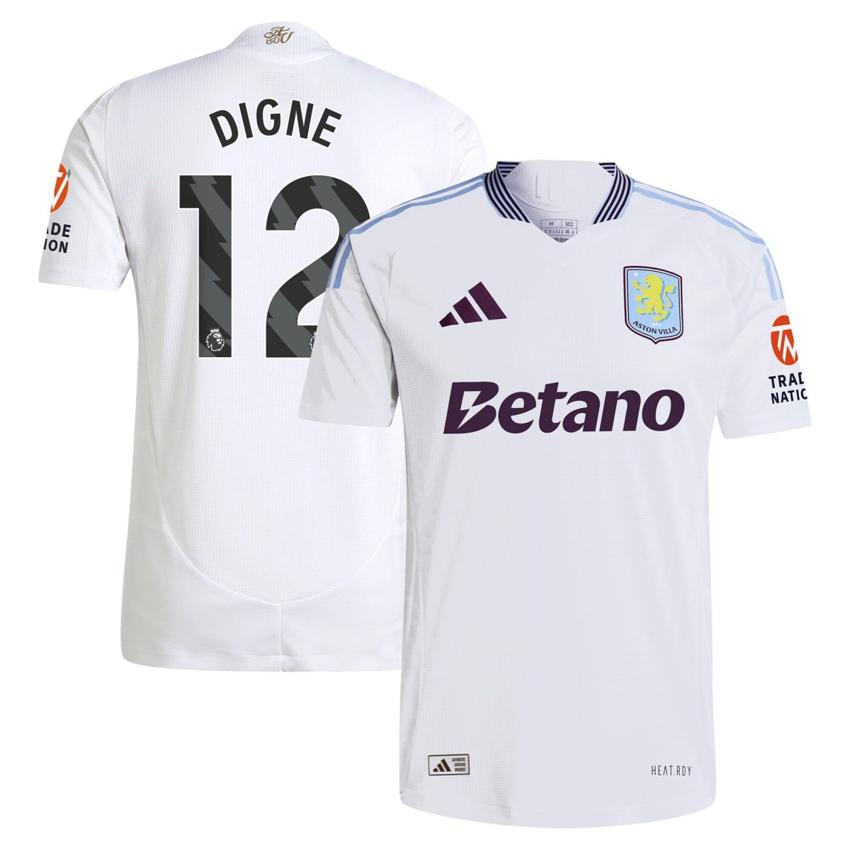 aston villa adidas away authentic shirt 2024-25 with digne 12 printing Collection | Aston Villa Shop Official Jerseys