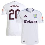 aston villa adidas away authentic shirt 2024-25 with hanson 20 cup printing Collection | Aston Villa Shop Official Jerseys