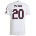 aston villa adidas away authentic shirt 2024-25 with hanson 20 cup printing Collection | Aston Villa Shop Official Jerseys