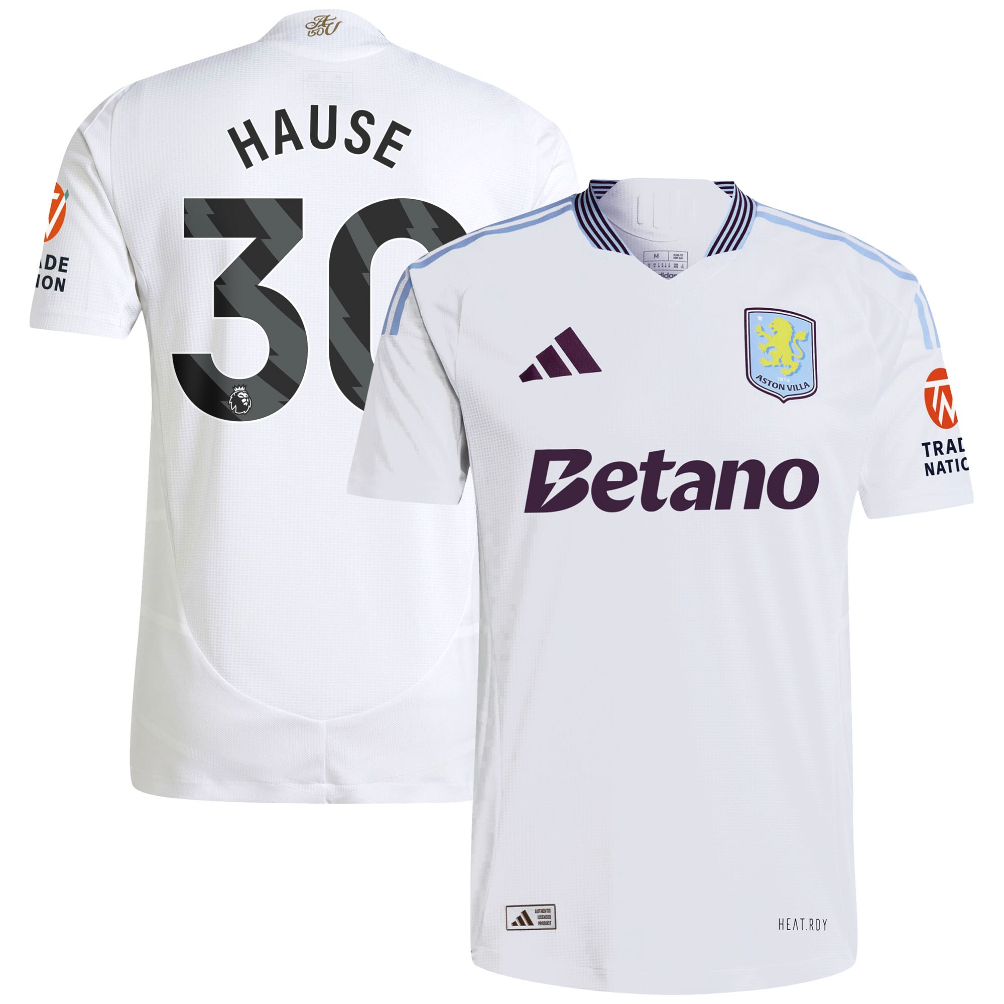 aston villa adidas away authentic shirt 2024-25 with hause 30 printing Collection | Aston Villa Shop Official Jerseys
