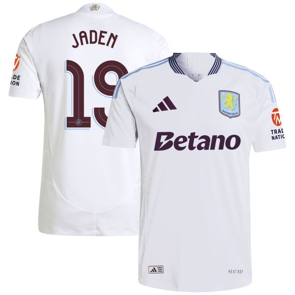 aston villa adidas away authentic shirt 2024-25 with jaden 19 cup printing Collection | Aston Villa Shop Official Jerseys