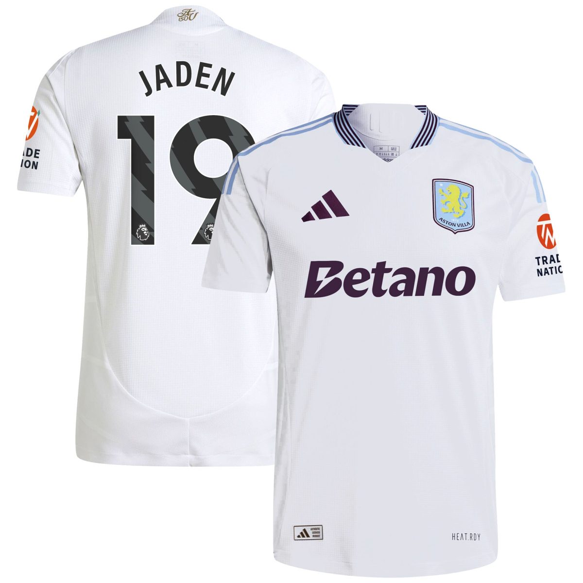 aston villa adidas away authentic shirt 2024-25 with jaden 19 printing Collection | Aston Villa Shop Official Jerseys
