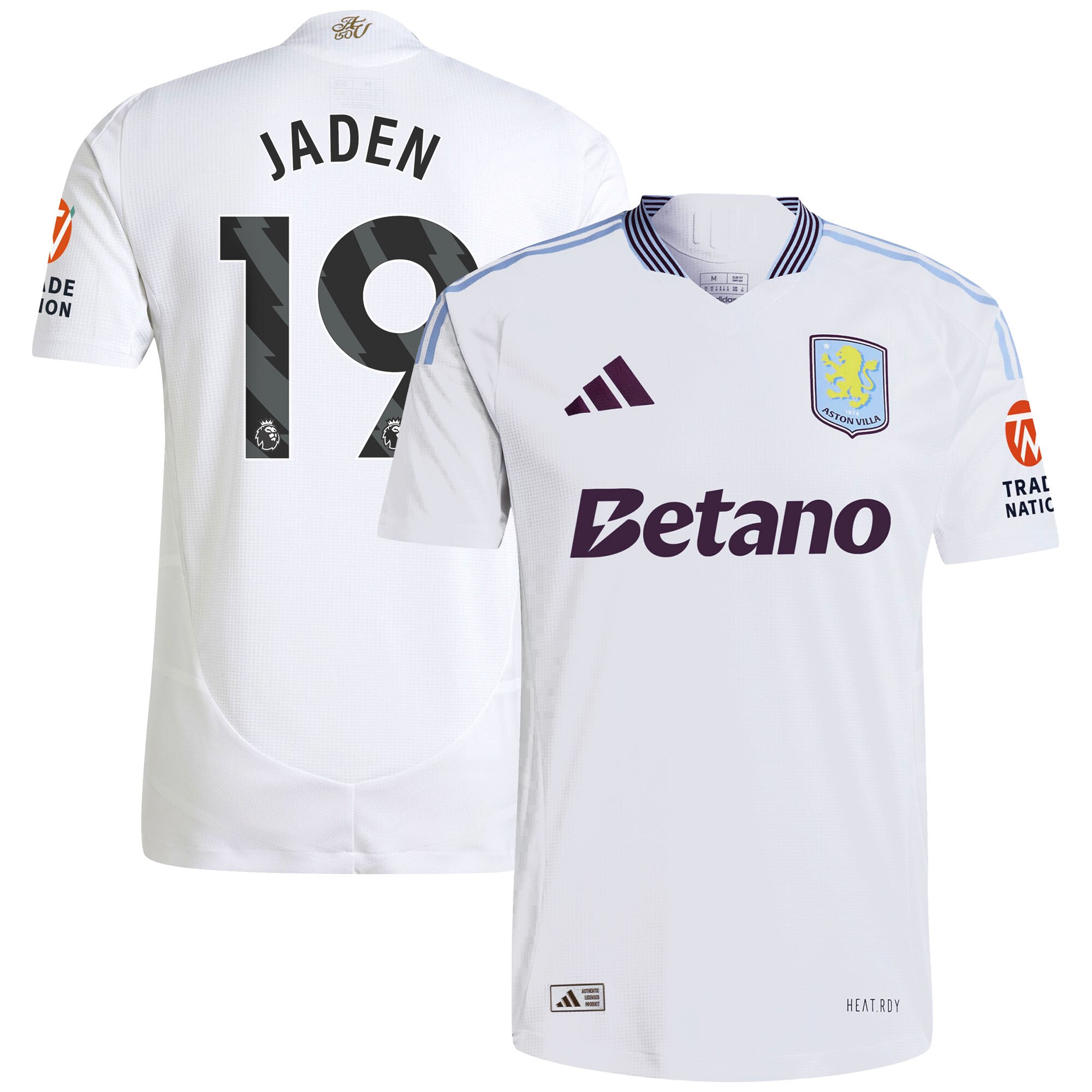 aston villa adidas away authentic shirt 2024-25 with jaden 19 printing Collection | Aston Villa Shop Official Jerseys