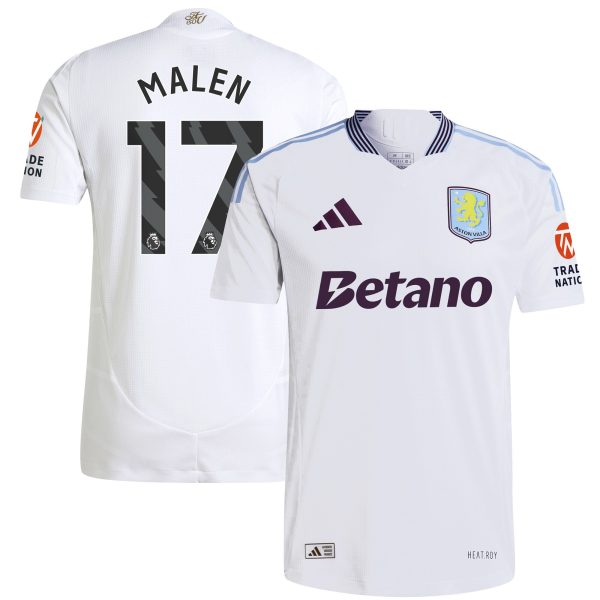 aston villa adidas away authentic shirt 2024-25 with malen 17 printing Collection | Aston Villa Shop Official Jerseys