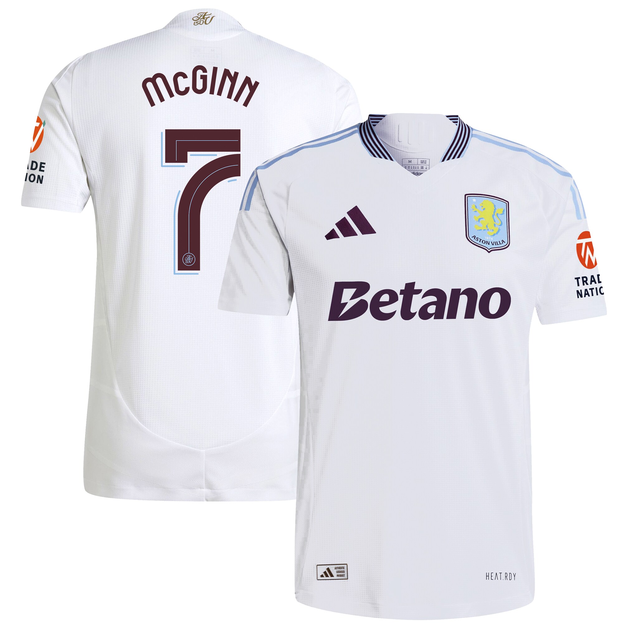 aston villa adidas away authentic shirt 2024-25 with mcginn 7 cup printing Collection | Aston Villa Shop Official Jerseys