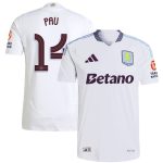 aston villa adidas away authentic shirt 2024-25 with pau 14 cup printing Collection | Aston Villa Shop Official Jerseys