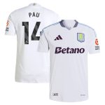 aston villa adidas away authentic shirt 2024-25 with pau 14 printing Collection | Aston Villa Shop Official Jerseys
