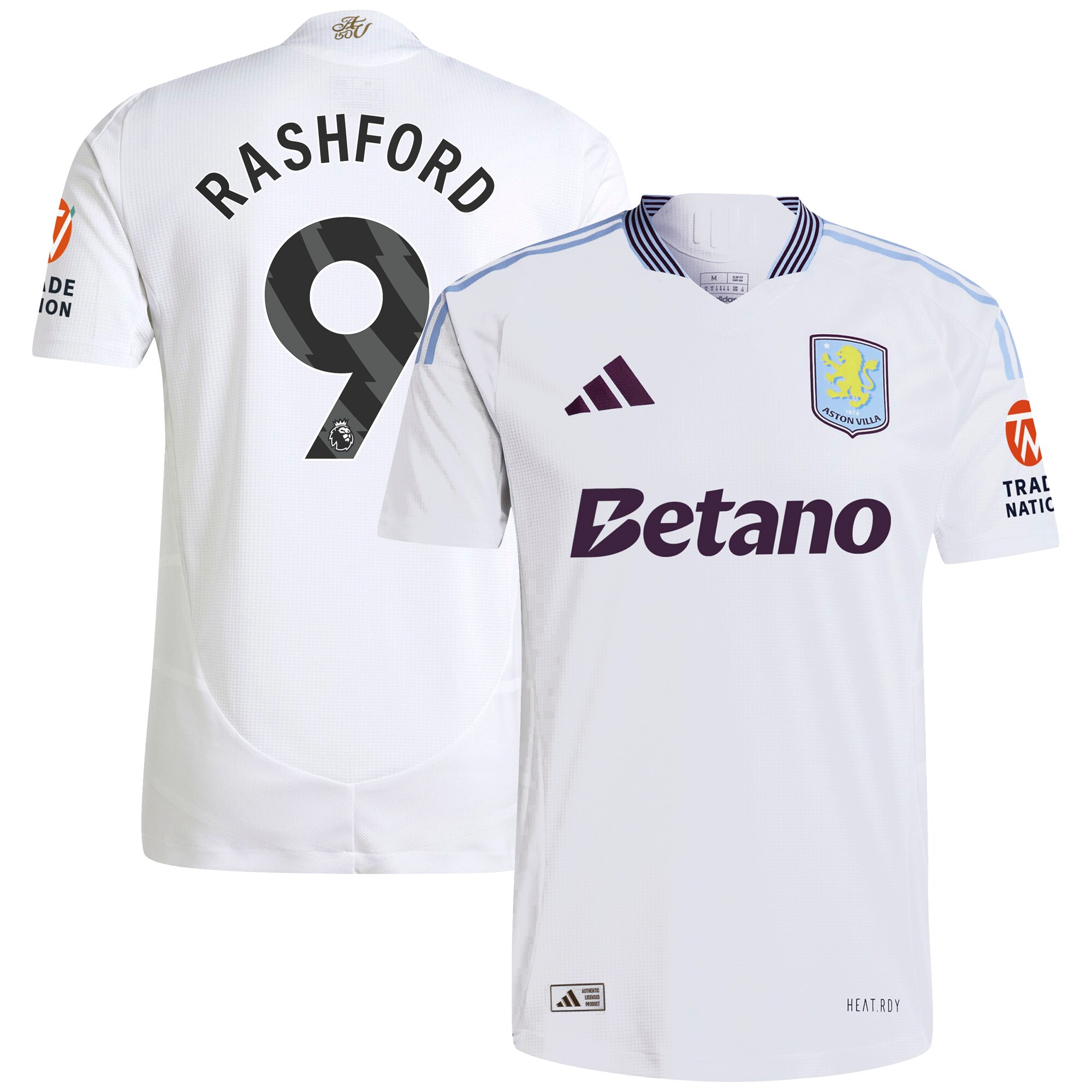 aston villa adidas away authentic shirt 2024-25 with rashford 9 printing Collection | Aston Villa Shop Official Jerseys