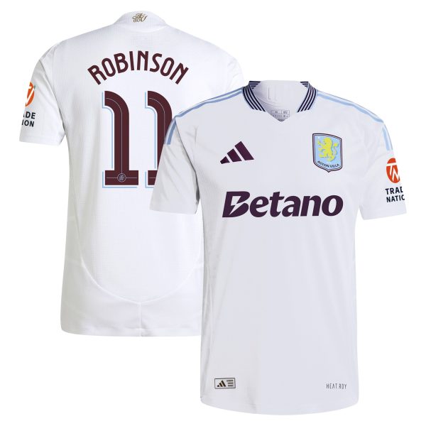 aston villa adidas away authentic shirt 2024-25 with robinson 11 cup printing Collection | Aston Villa Shop Official Jerseys