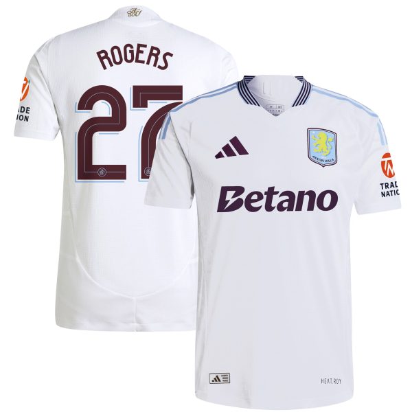 aston villa adidas away authentic shirt 2024-25 with rogers 27 cup printing Collection | Aston Villa Shop Official Jerseys