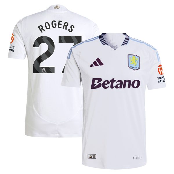 aston villa adidas away authentic shirt 2024-25 with rogers 27 printing Collection | Aston Villa Shop Official Jerseys