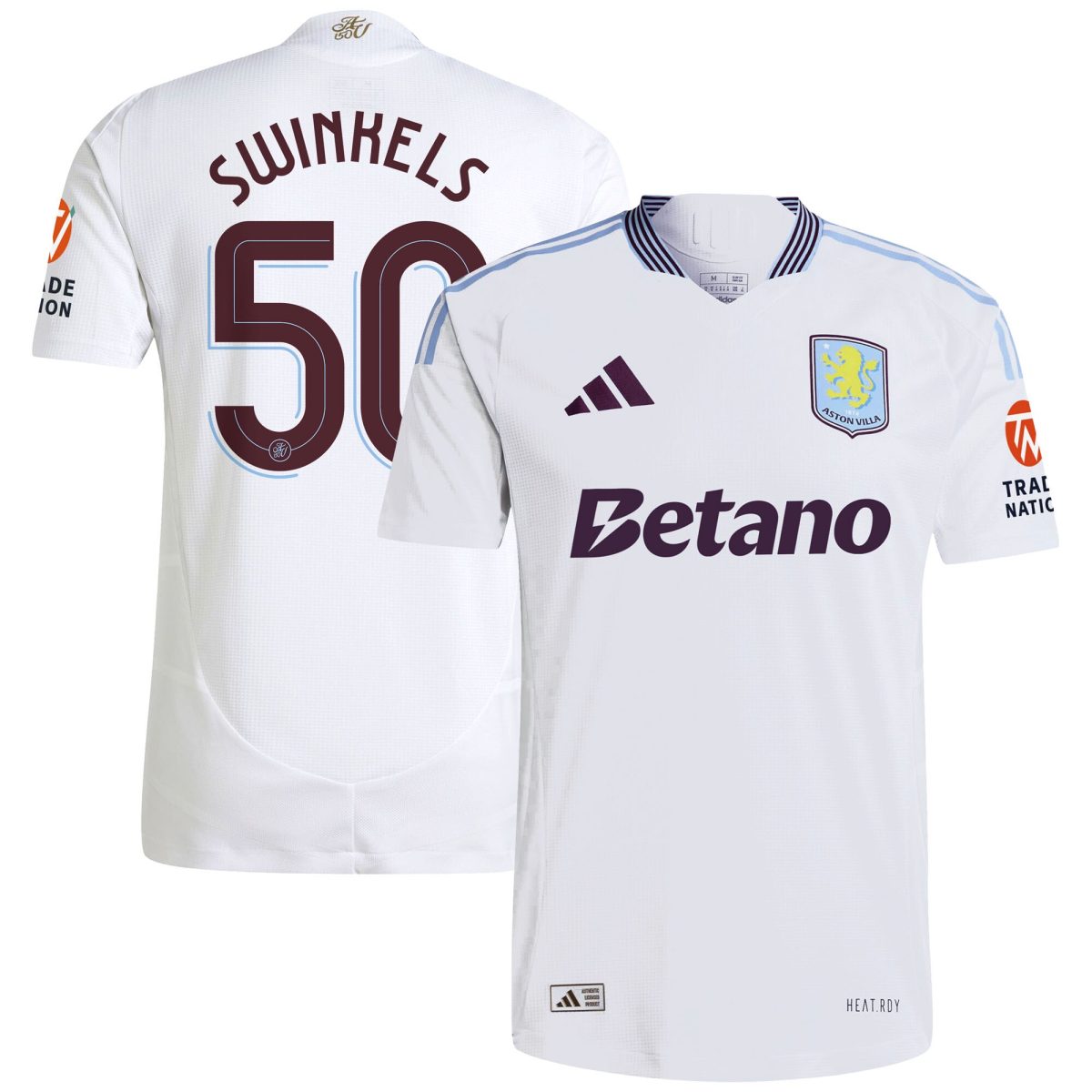 aston villa adidas away authentic shirt 2024-25 with swinkels 50 cup printing Collection | Aston Villa Shop Official Jerseys