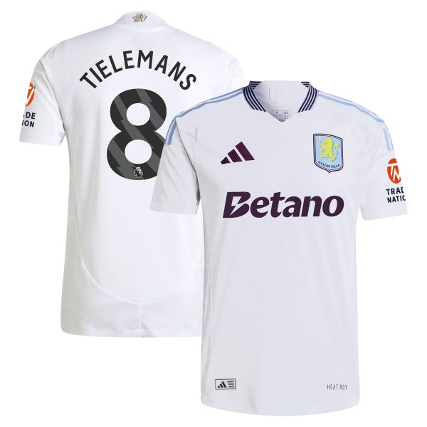 aston villa adidas away authentic shirt 2024-25 with tielemans 8 printing Collection | Aston Villa Shop Official Jerseys