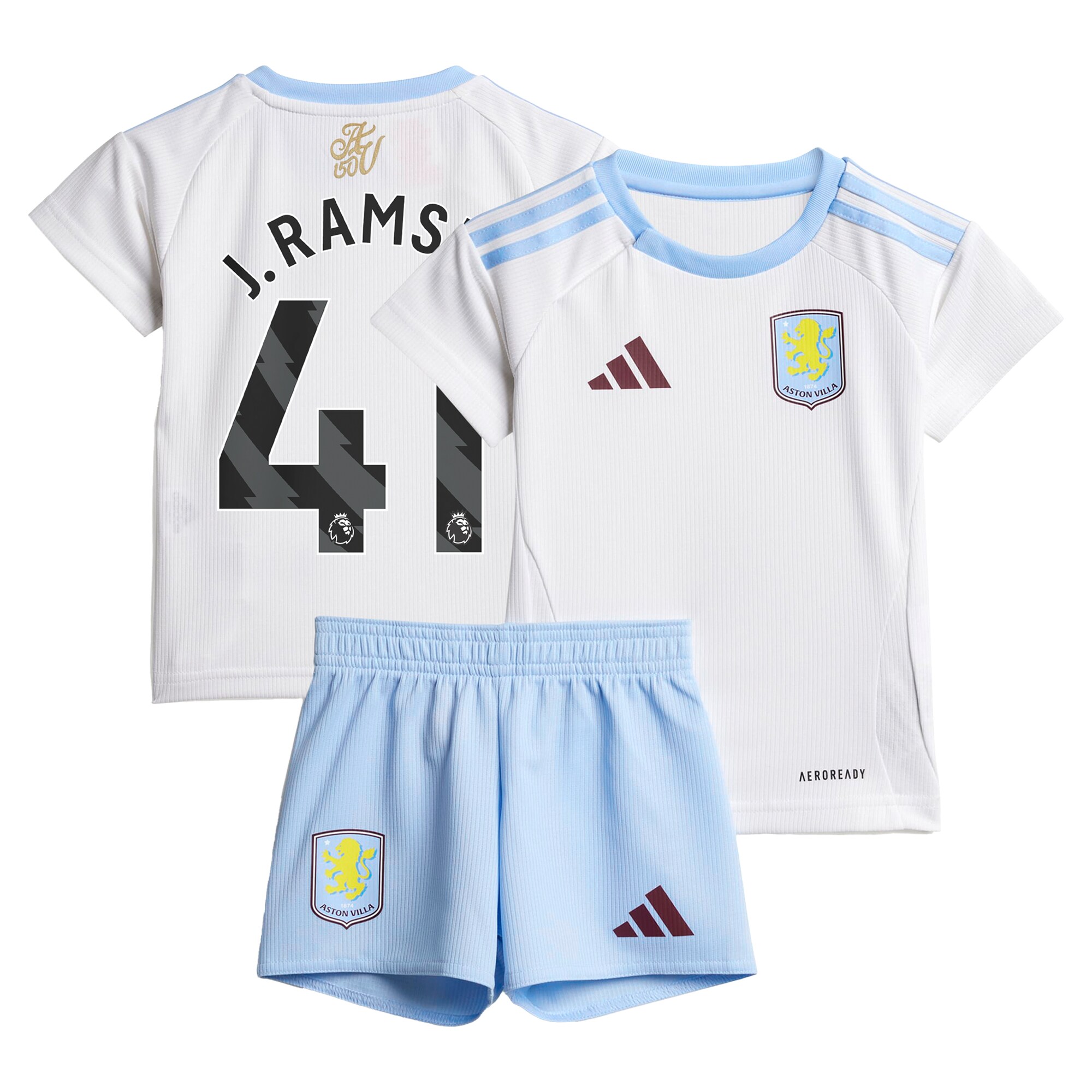 aston villa adidas away baby kit 2024-25 with j. ramsey 41 printing Collection | Aston Villa Shop Official Jerseys
