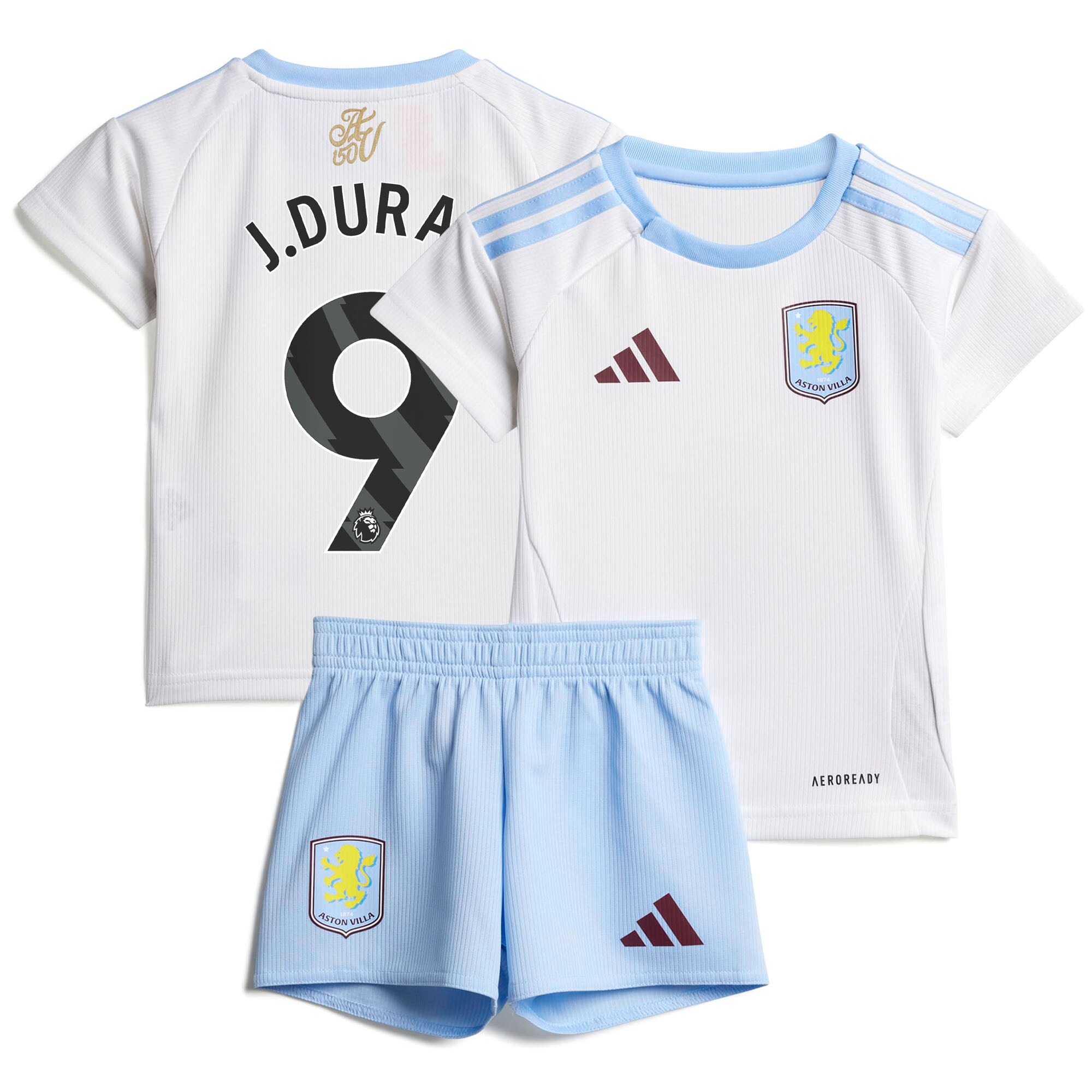 aston villa adidas away baby kit 2024-25 with j.duran 9 printing Collection | Aston Villa Shop Official Jerseys
