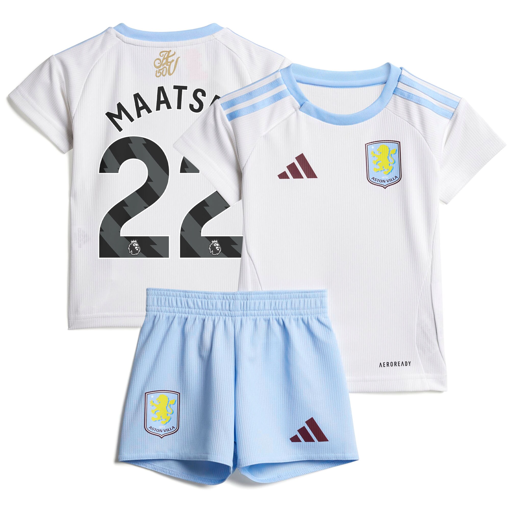 aston villa adidas away baby kit 2024-25 with maatsen 22 printing Collection | Aston Villa Shop Official Jerseys