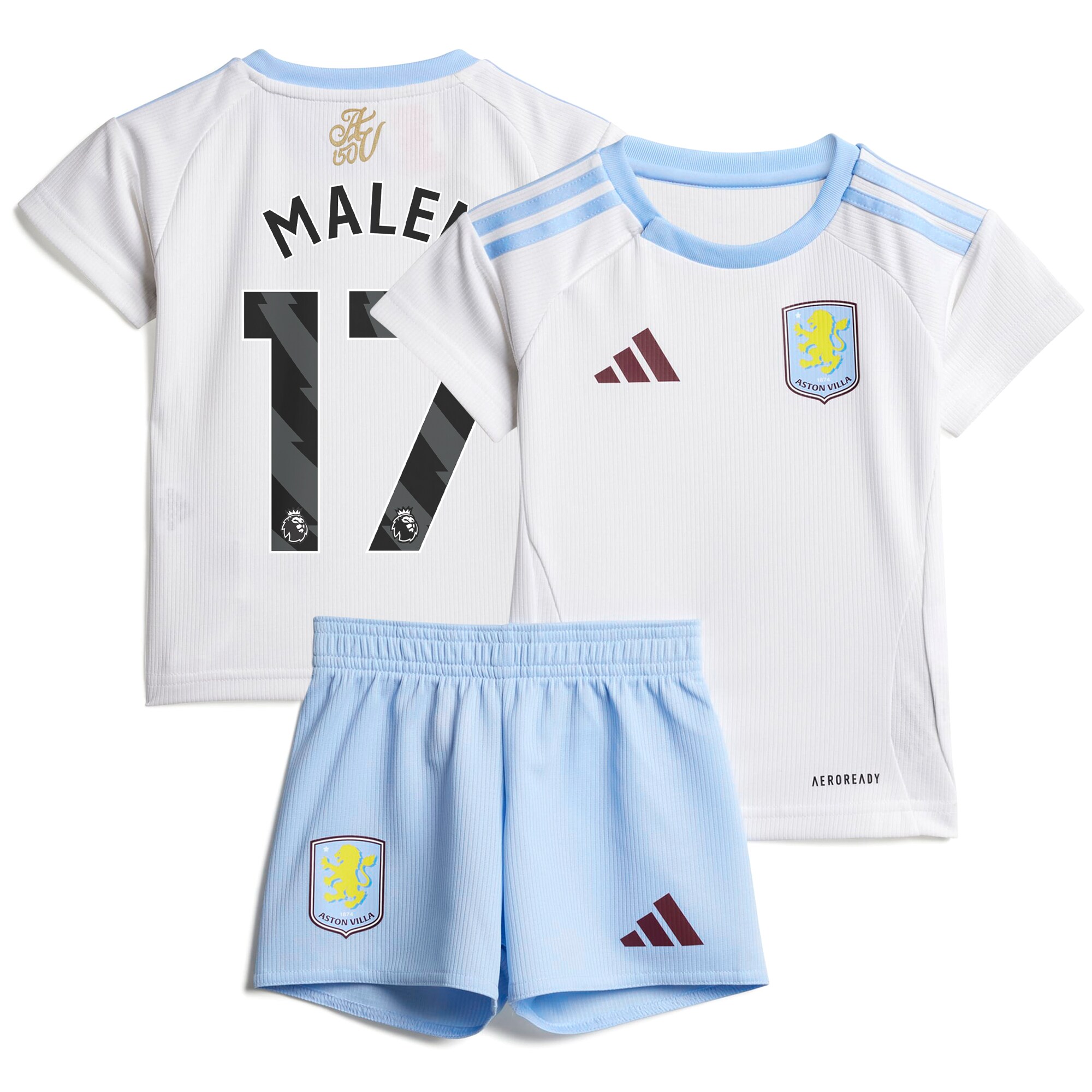 aston villa adidas away baby kit 2024-25 with malen 17 printing Collection | Aston Villa Shop Official Jerseys