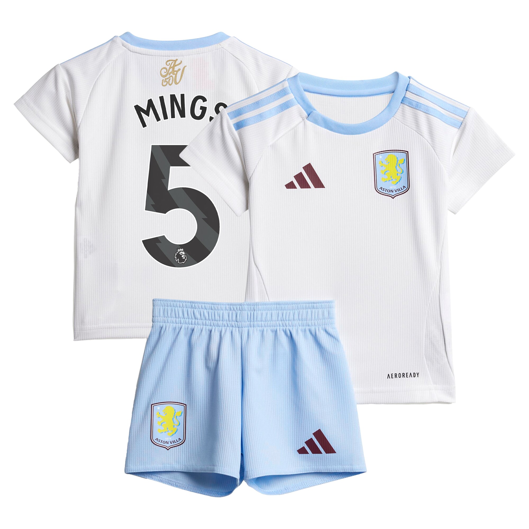 aston villa adidas away baby kit 2024-25 with mings 5 printing Collection | Aston Villa Shop Official Jerseys