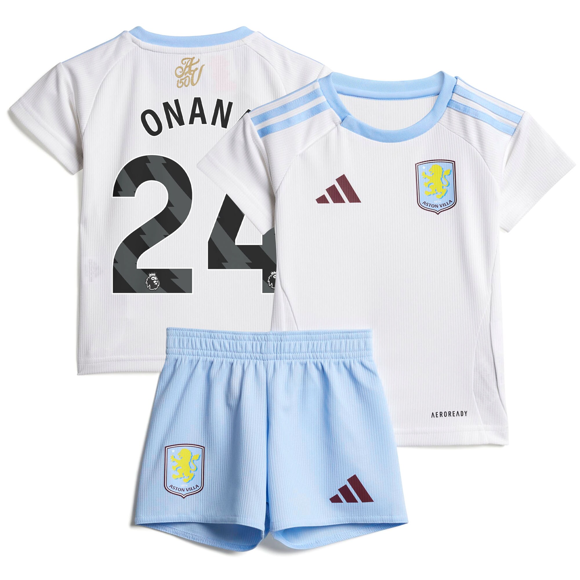 aston villa adidas away baby kit 2024-25 with onana 24 printing Collection | Aston Villa Shop Official Jerseys