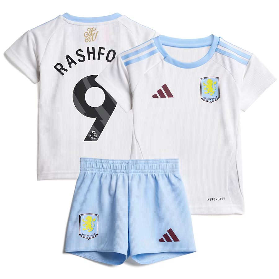 aston villa adidas away baby kit 2024-25 with rashford 9 printing Collection | Aston Villa Shop Official Jerseys