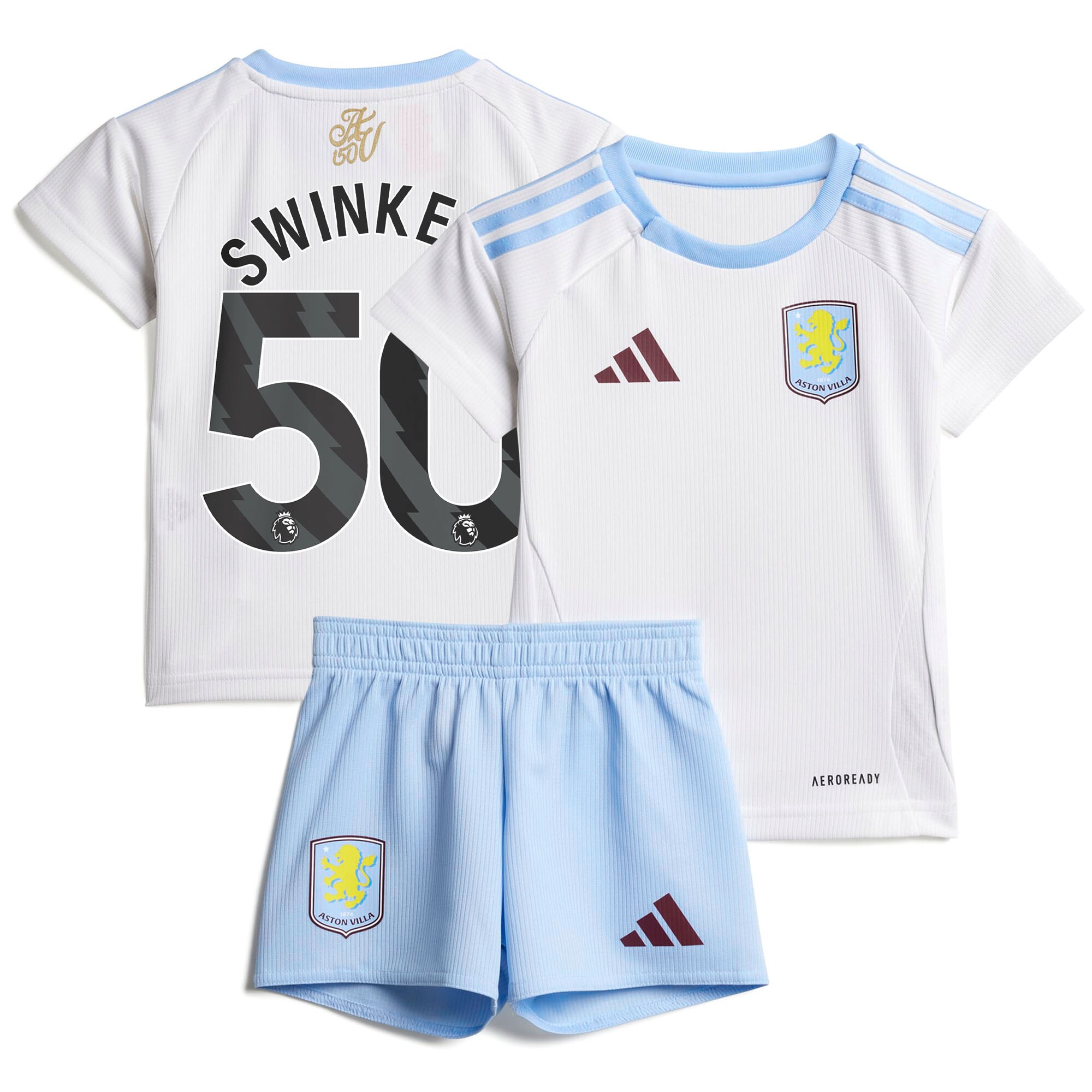 aston villa adidas away baby kit 2024-25 with swinkels 50 printing Collection | Aston Villa Shop Official Jerseys