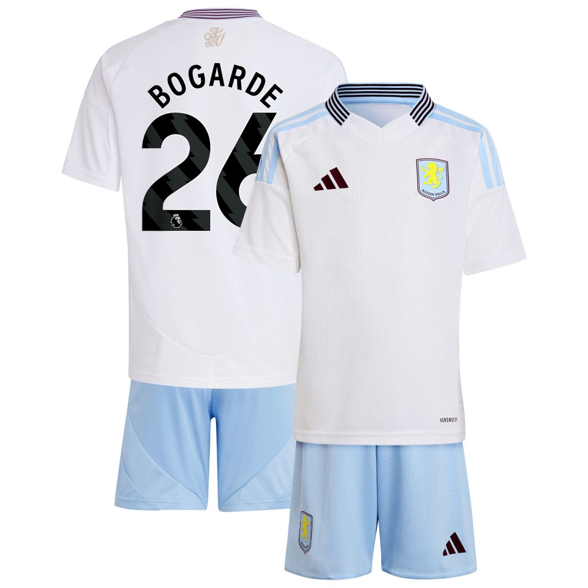 aston villa adidas away mini kit 2024-25 with bogarde 26 printing Collection | Aston Villa Shop Official Jerseys