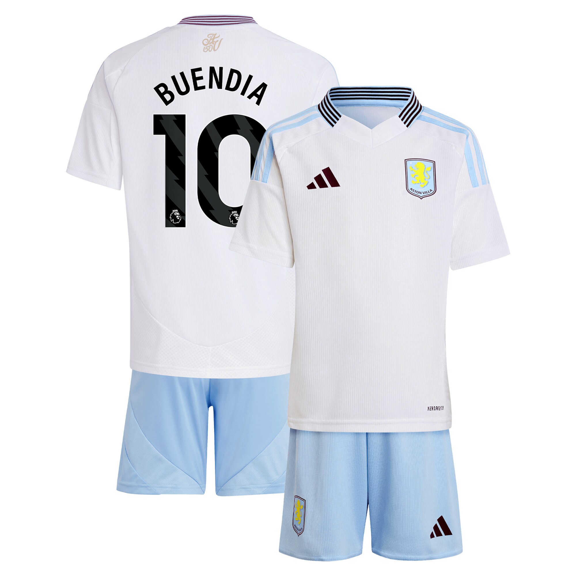 aston villa adidas away mini kit 2024-25 with buendia 10 printing Collection | Aston Villa Shop Official Jerseys