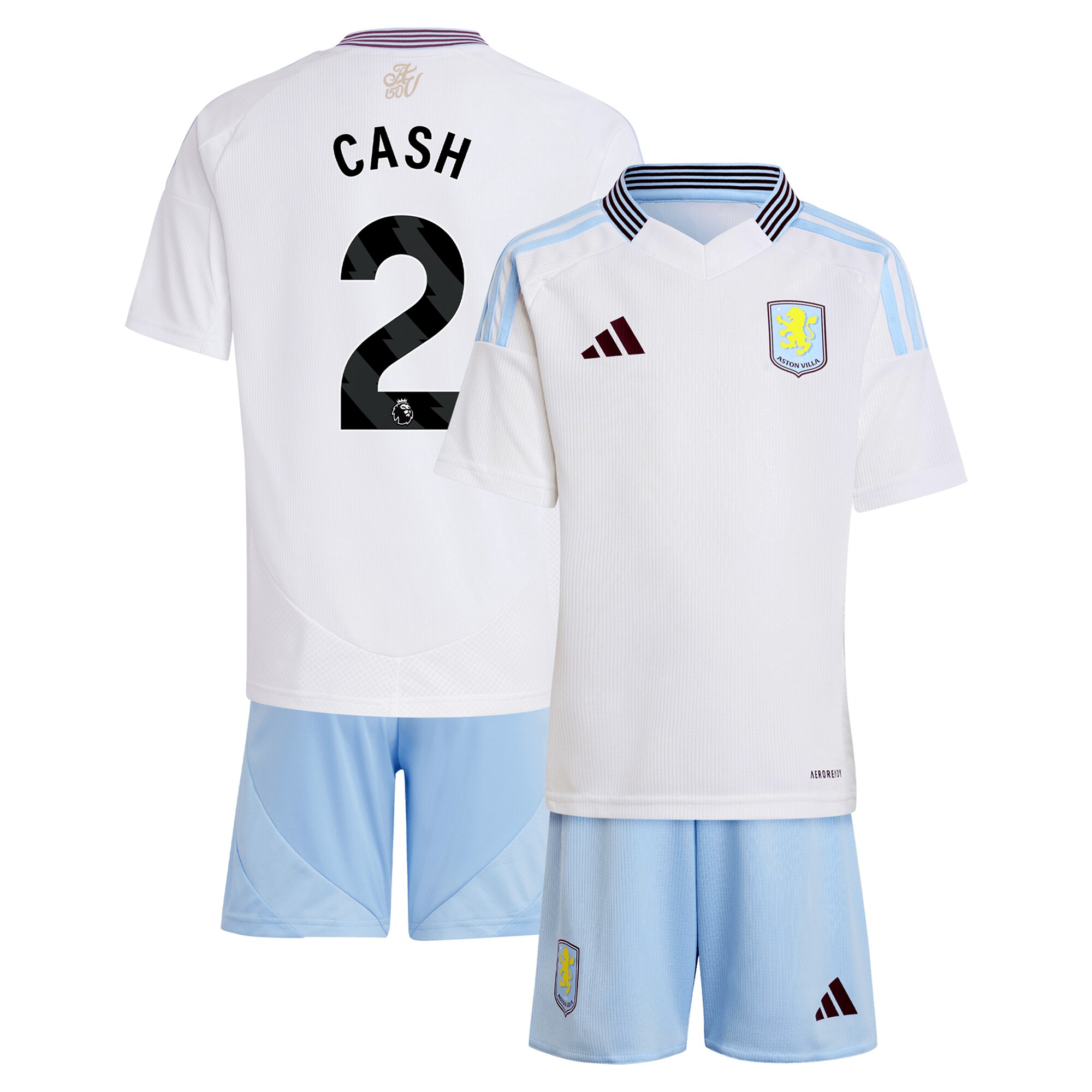 aston villa adidas away mini kit 2024-25 with cash 2 printing Collection | Aston Villa Shop Official Jerseys