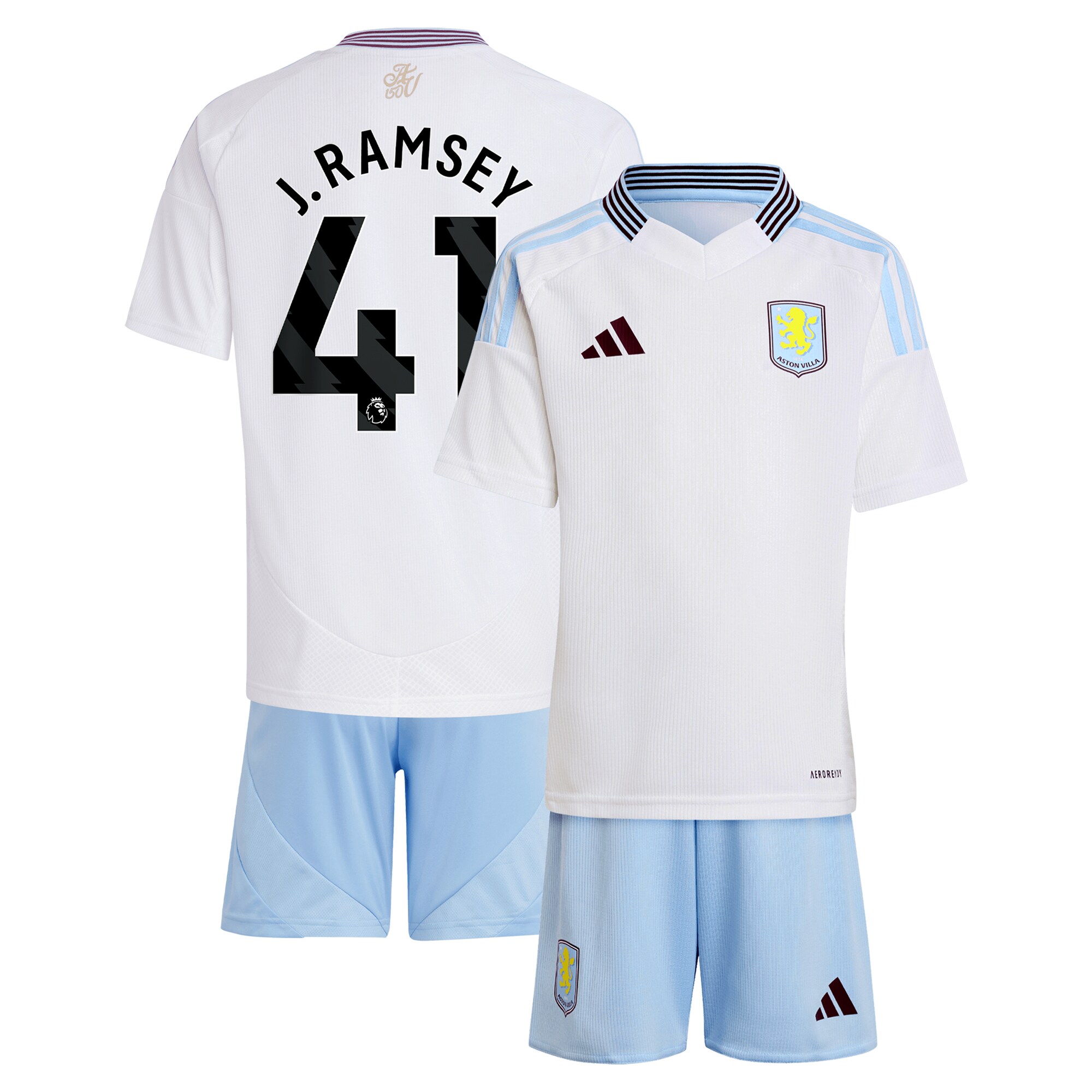 aston villa adidas away mini kit 2024-25 with j. ramsey 41 printing Collection | Aston Villa Shop Official Jerseys