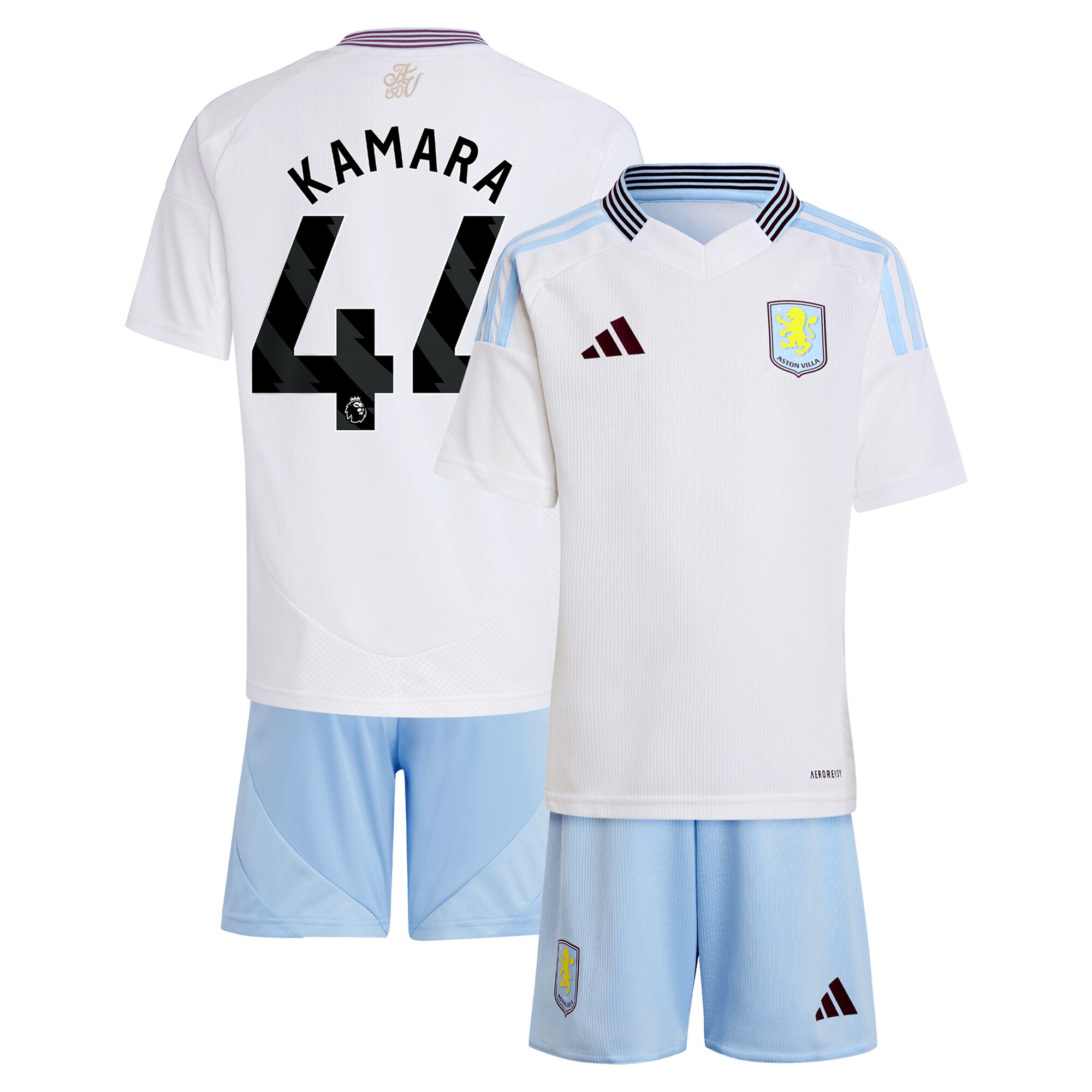 aston villa adidas away mini kit 2024-25 with kamara 44 printing Collection | Aston Villa Shop Official Jerseys