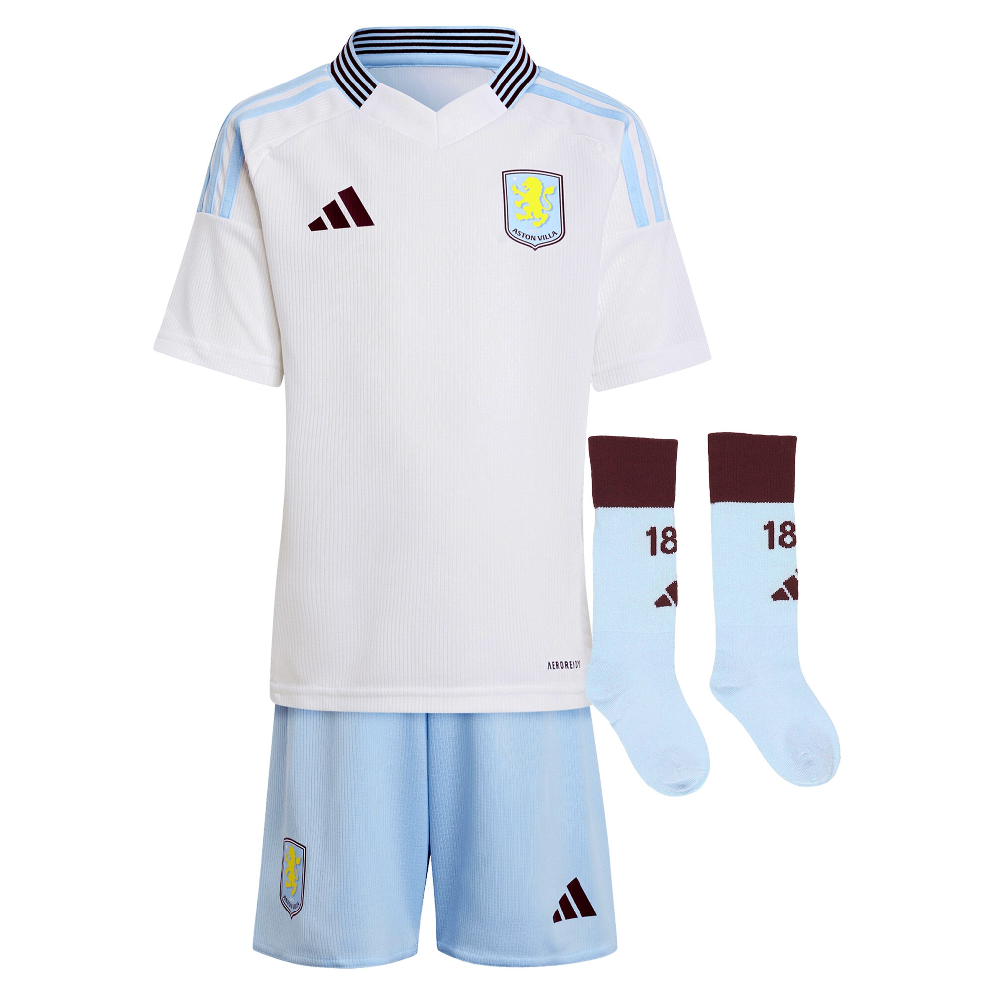 aston villa adidas away mini kit 2024-25 with m.asensio 21 printing Collection | Aston Villa Shop Official Jerseys