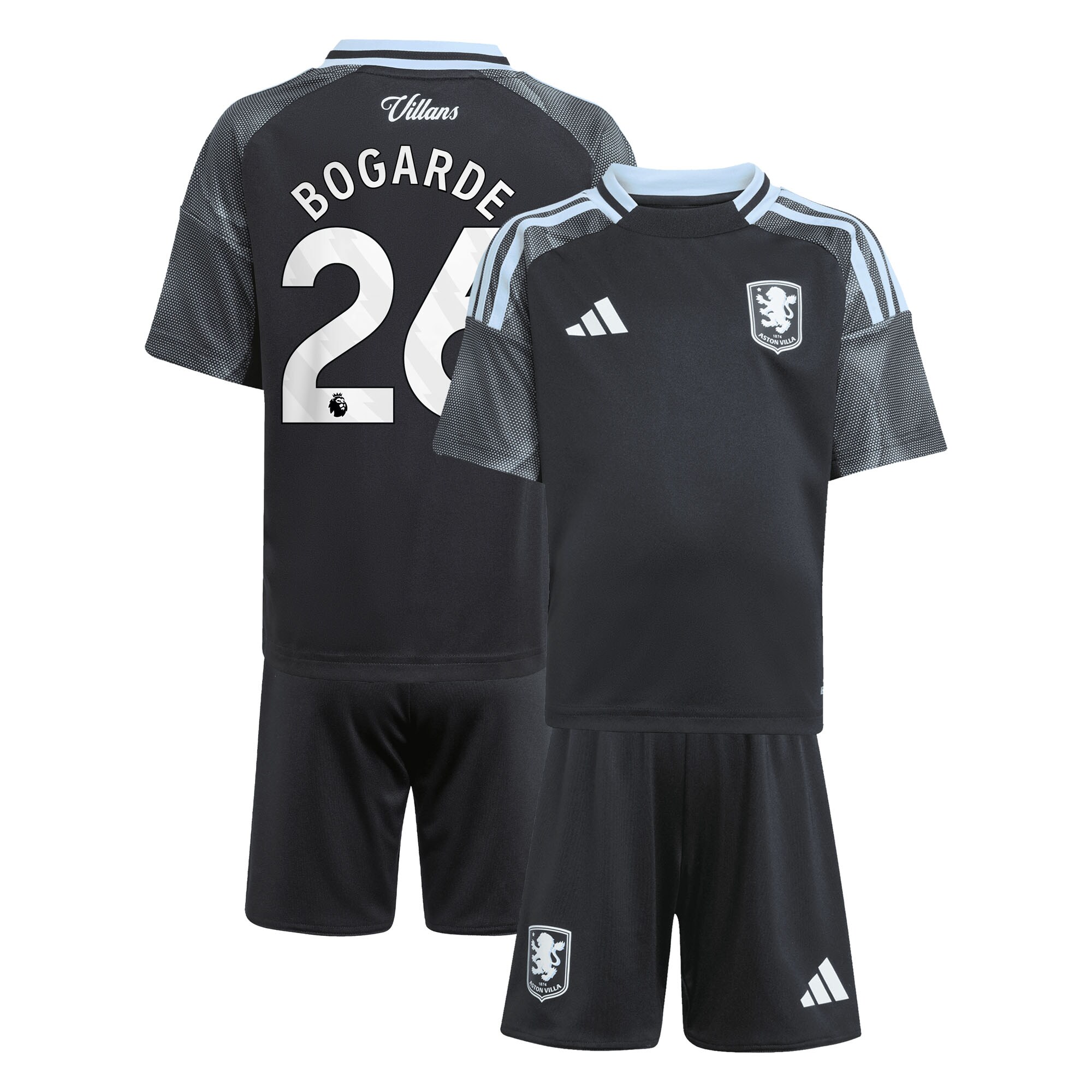 aston villa adidas away mini kit 2025-26 with bogarde 26 printing Collection | Aston Villa Shop Official Jerseys