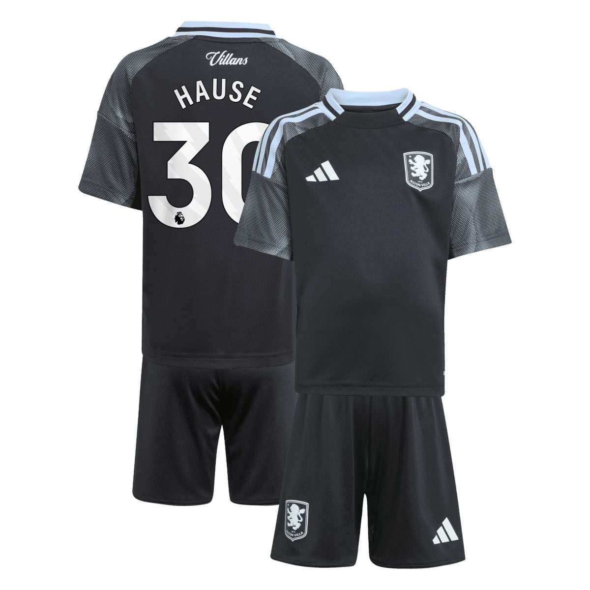 aston villa adidas away mini kit 2025-26 with hause 30 printing Collection | Aston Villa Shop Official Jerseys