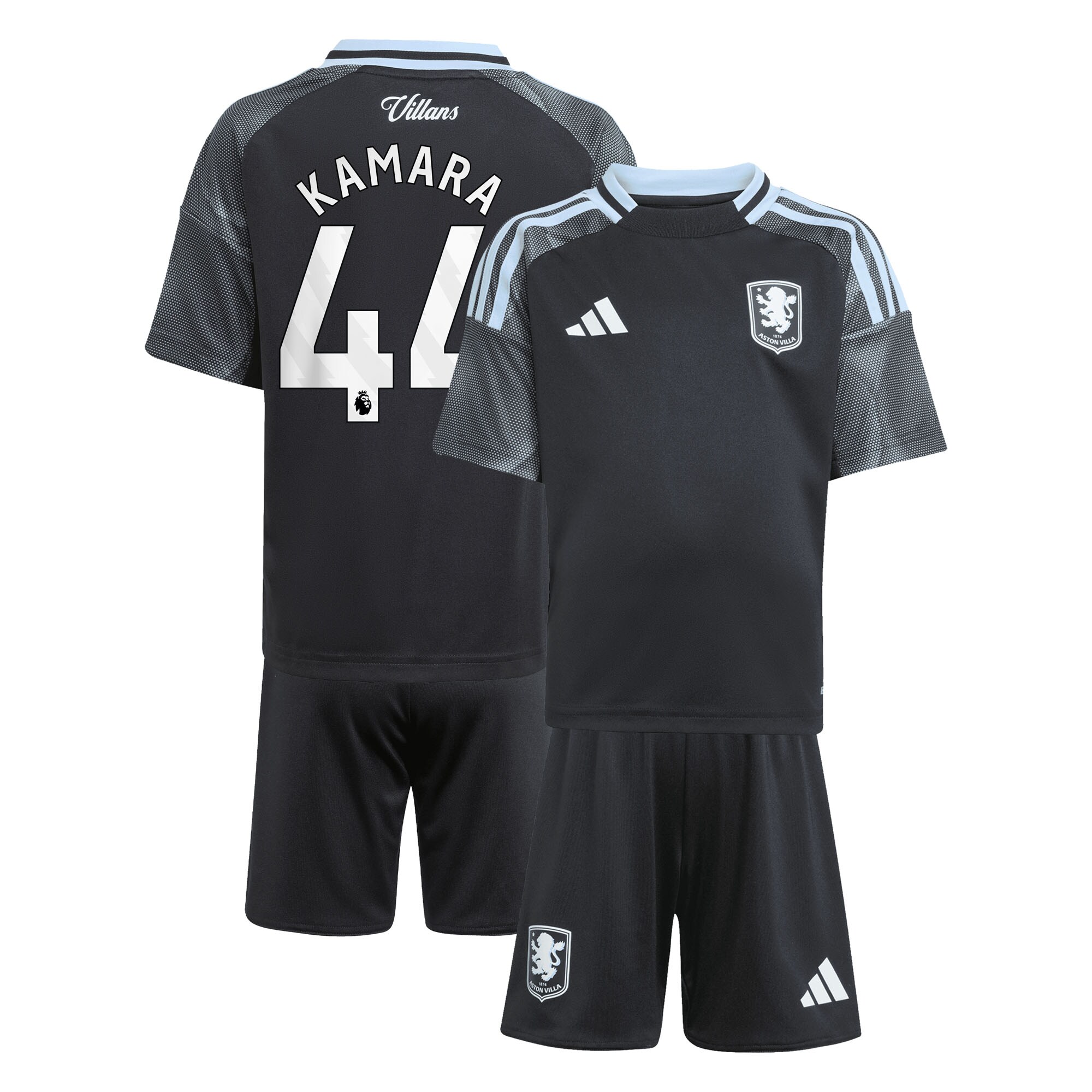 aston villa adidas away mini kit 2025-26 with kamara 44 printing Collection | Aston Villa Shop Official Jerseys