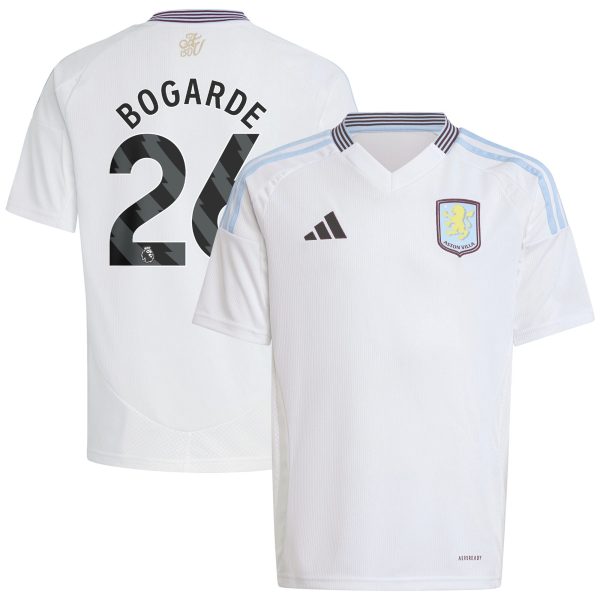 aston villa adidas away shirt 2024-25 – kids with bogarde 26 printing Collection | Aston Villa Shop Official Jerseys