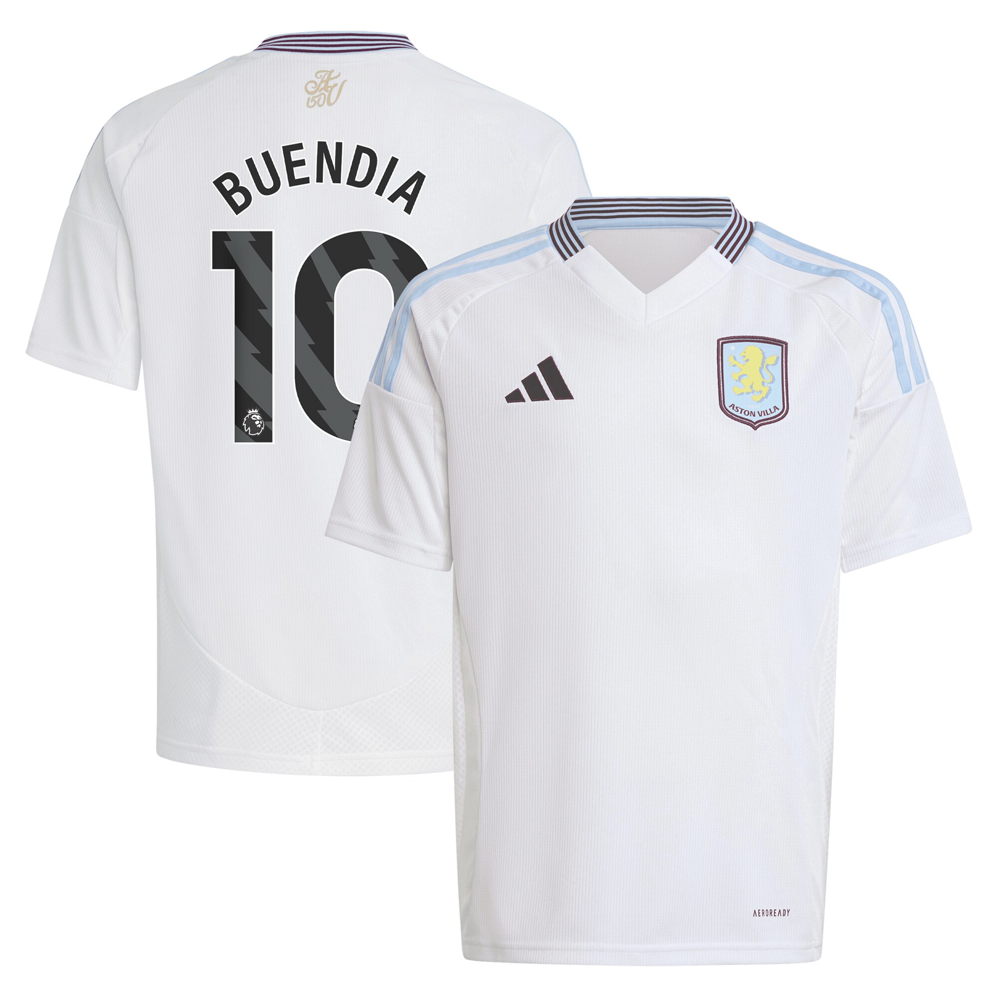 aston villa adidas away shirt 2024-25 – kids with buendia 10 printing Collection | Aston Villa Shop Official Jerseys