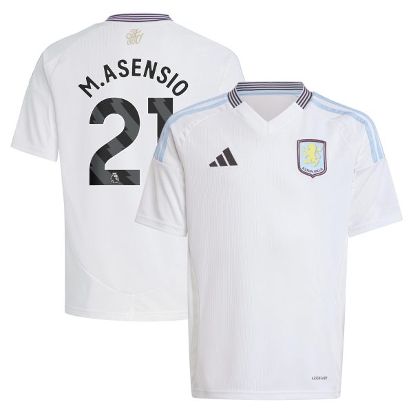 aston villa adidas away shirt 2024-25 – kids with m.asensio 21 printing Collection | Aston Villa Shop Official Jerseys