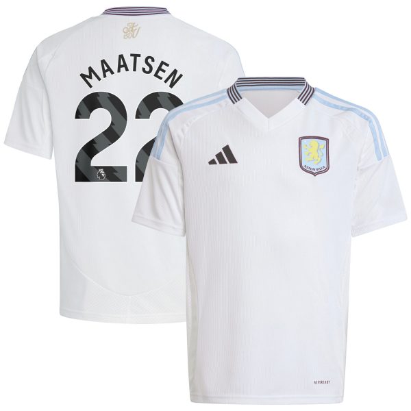 aston villa adidas away shirt 2024-25 – kids with maatsen 22 printing Collection | Aston Villa Shop Official Jerseys