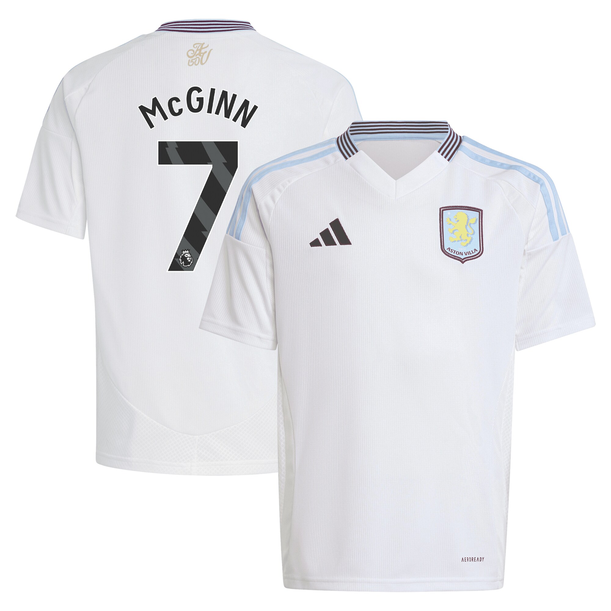 aston villa adidas away shirt 2024-25 – kids with mcginn 7 printing Collection | Aston Villa Shop Official Jerseys