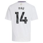 aston villa adidas away shirt 2024-25 – kids with pau 14 printing Collection | Aston Villa Shop Official Jerseys