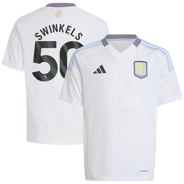 aston villa adidas away shirt 2024-25 – kids with swinkels 50 printing Collection | Aston Villa Shop Official Jerseys