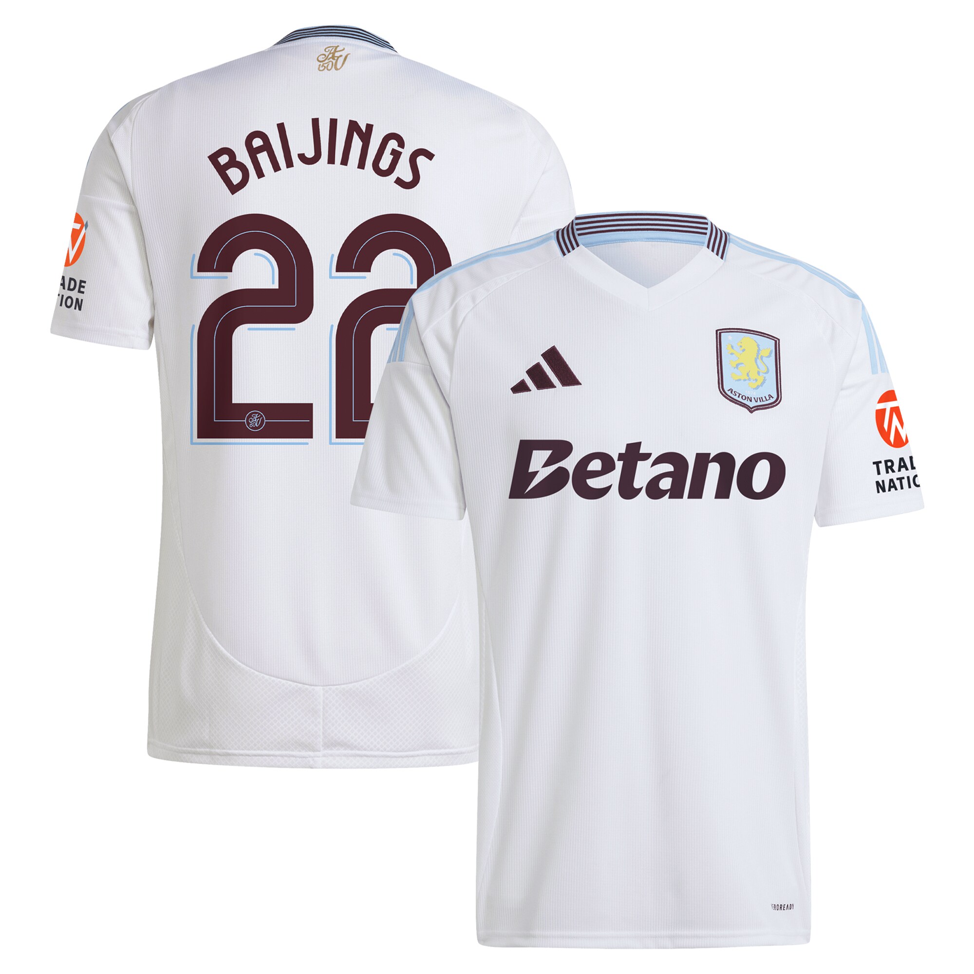aston villa adidas away shirt 2024-25 with baijings 22 cup printing Collection | Aston Villa Shop Official Jerseys